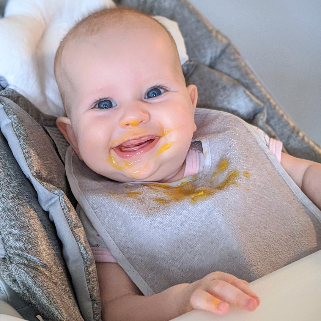 How to introduce solids to a baby - Favourite Things Blog